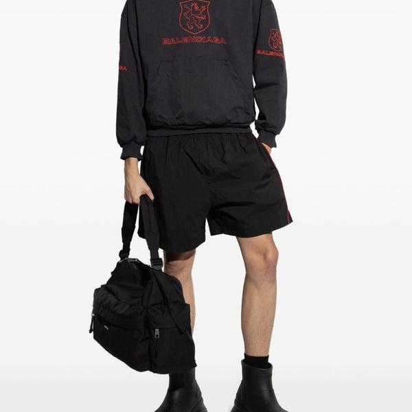 Balenciaga Pants? BALENCIAGA Men's Polyamide Track Short Mini Premium Designer Casual Trousers