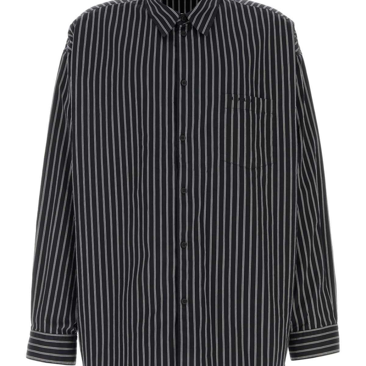 Balenciaga Tops- BALENCIAGA Embroidered Poplin Oversize Shirt Premium Designer Casual Top