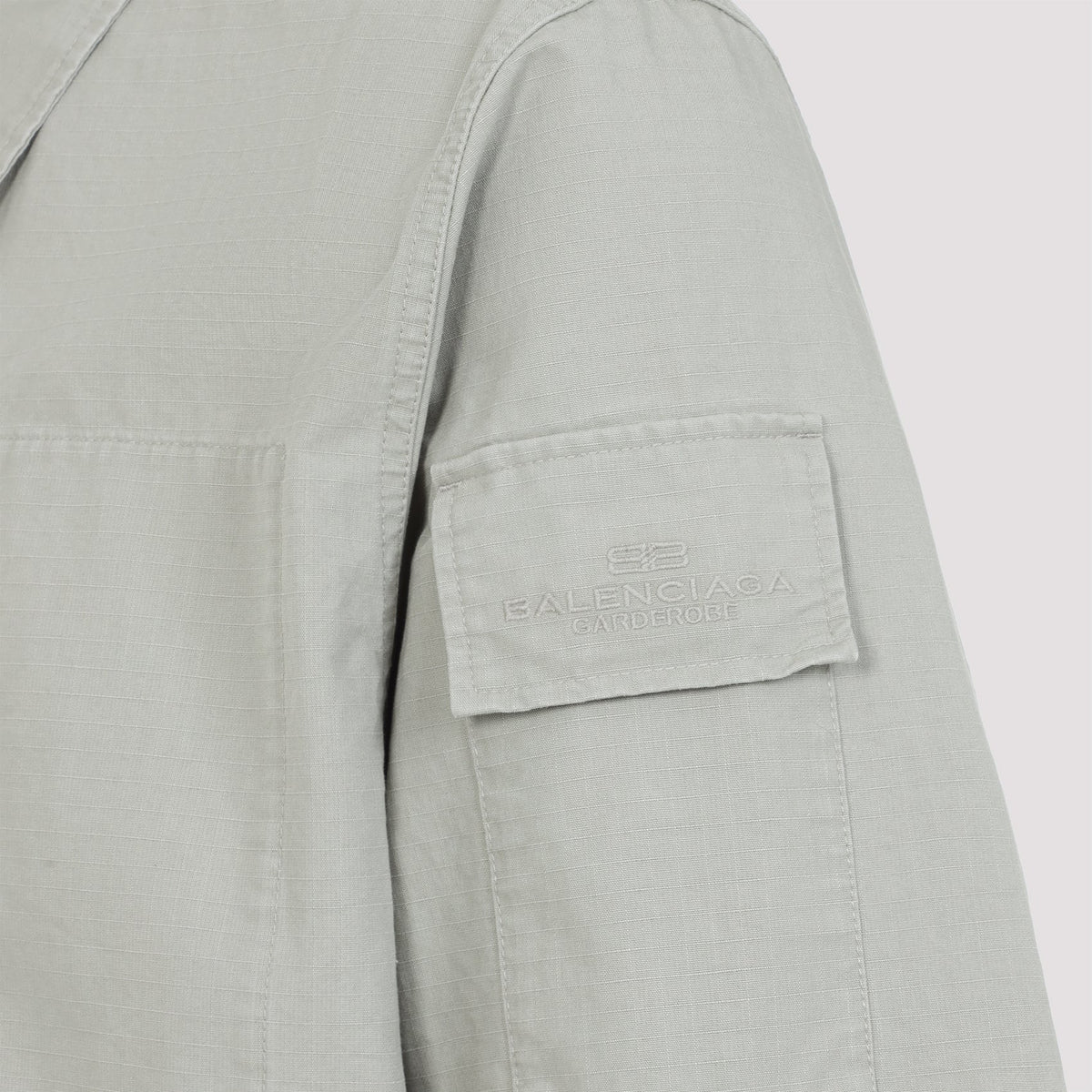 Balenciaga Tops? BALENCIAGA Military Long Sleeve Shirt Elegant Everyday Designer Top