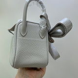 Close-up detail of tailored bag design