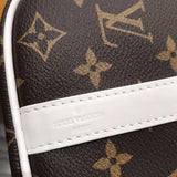 Front view of refined elevated women's handbag – women's luxury handbag