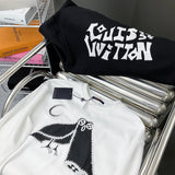 Side profile of Louis Vuitton luxury clothing with streetwear-inspired cut