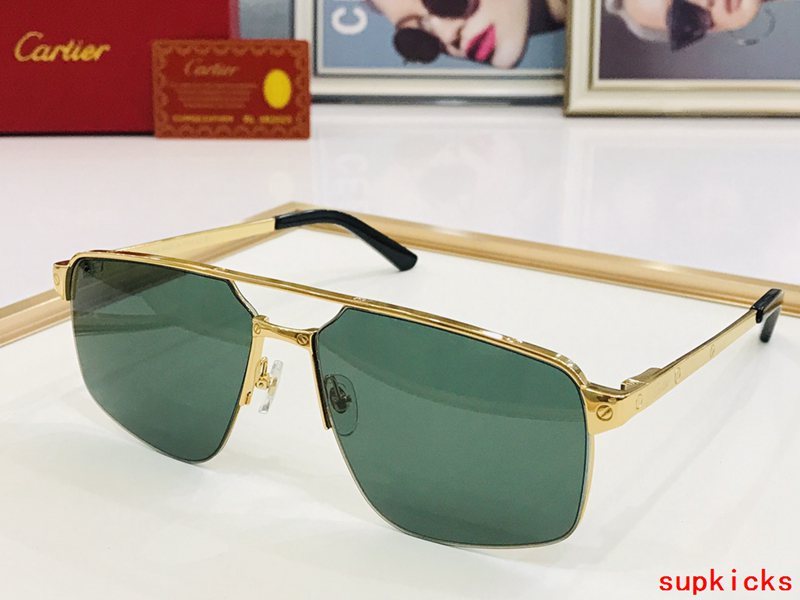 Lifestyle view of Cartier unisex sunglasses