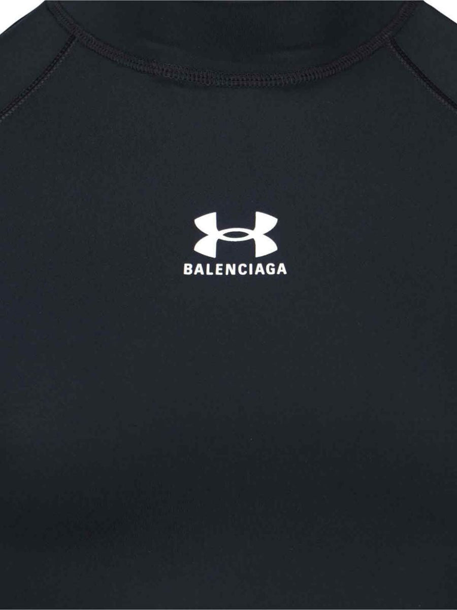 Balenciaga T-Shirts? BALENCIAGA Mock Neck Short Sleeve T-Shirt Premium Designer Cotton T-Shirt