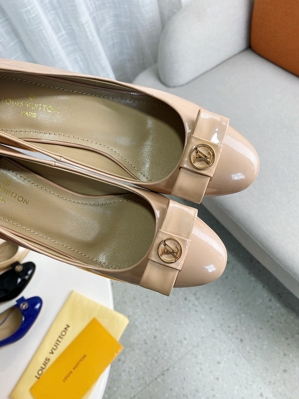 Louis Vuitton Red Ankle Strap Heels - Lifestyle Styling Shot