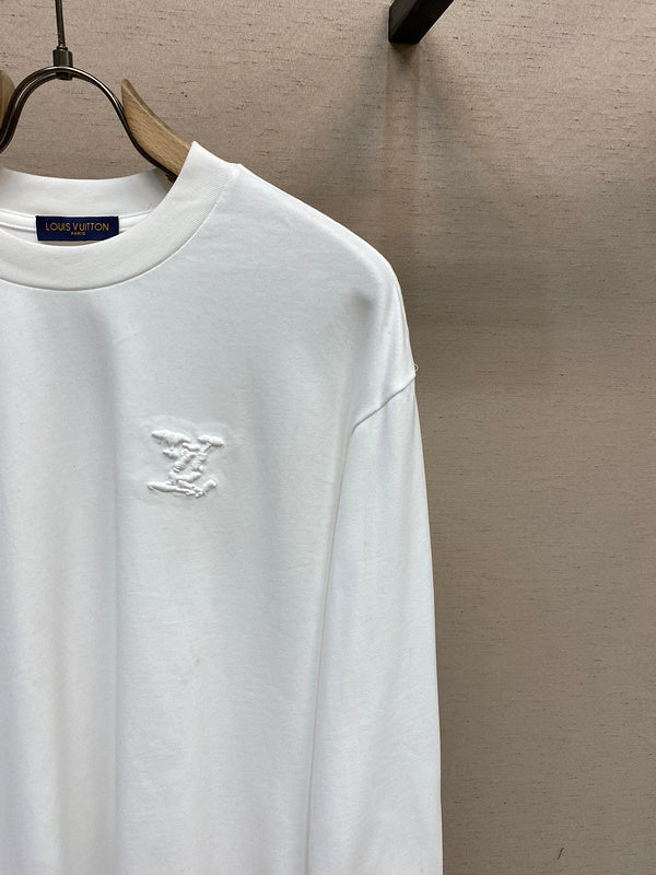 Full styled look of Louis Vuitton luxury clothing with runway-inspired design