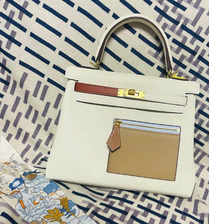 Interior view of statement premium bag