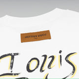 Back view of Louis Vuitton luxury clothing with everyday silhouette