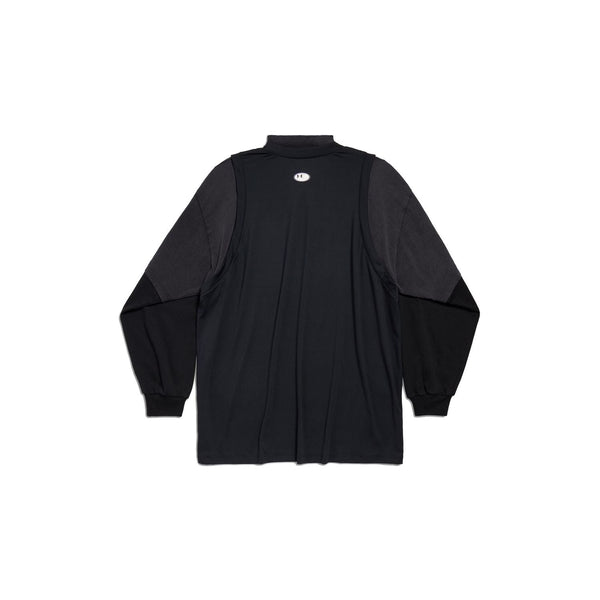 Balenciaga T-Shirts- BALENCIAGA Layered Men's T-Shirt - SS25 Premium Designer Cotton T-Shirt