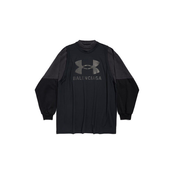 Balenciaga T-Shirts- BALENCIAGA Layered Men's T-Shirt - SS25 Premium Designer Cotton T-Shirt