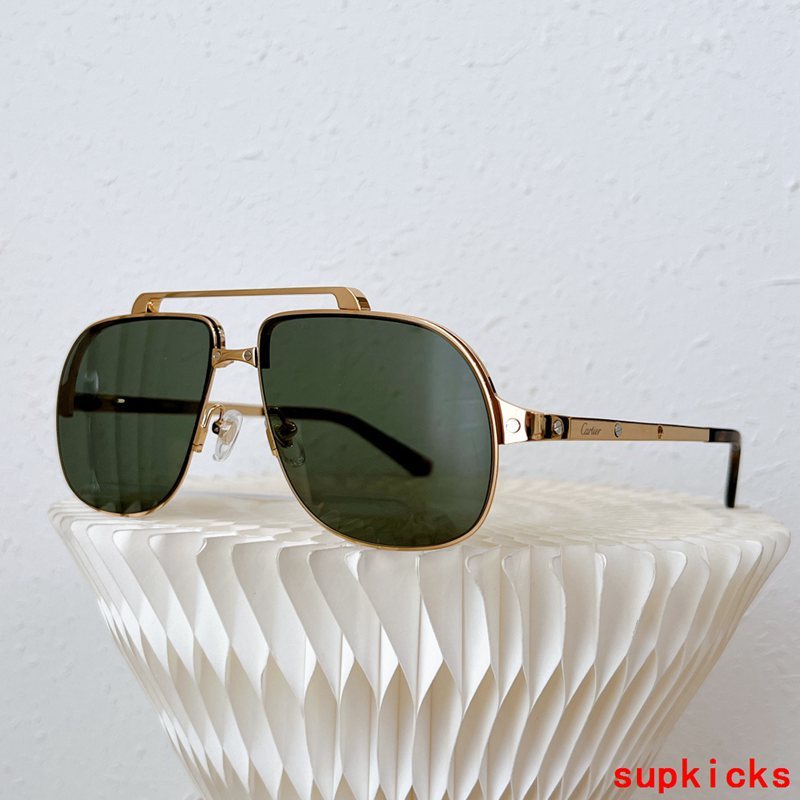 Side view of Cartier unisex sunglasses