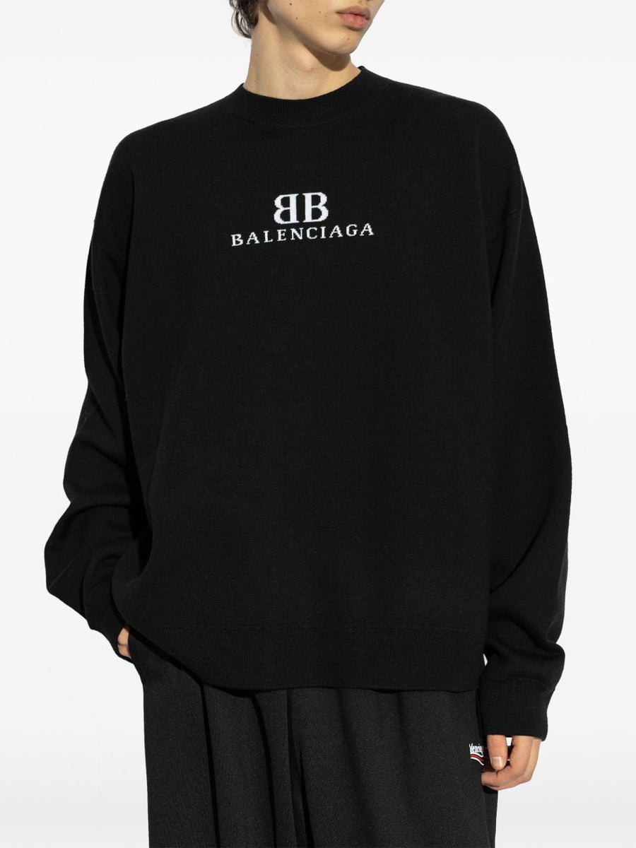 Balenciaga jerseys & knitwear side profile designer luxury fashion