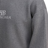 Close-up of Balenciaga jerseys & knitwear hardware and fine stitching