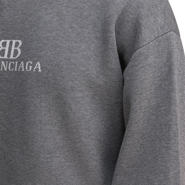 Balenciaga Hoodies? BALENCIAGA Crewneck Sweatshirt for Men - FW25 Collection Comfortable Luxury Streetwear Hoodie