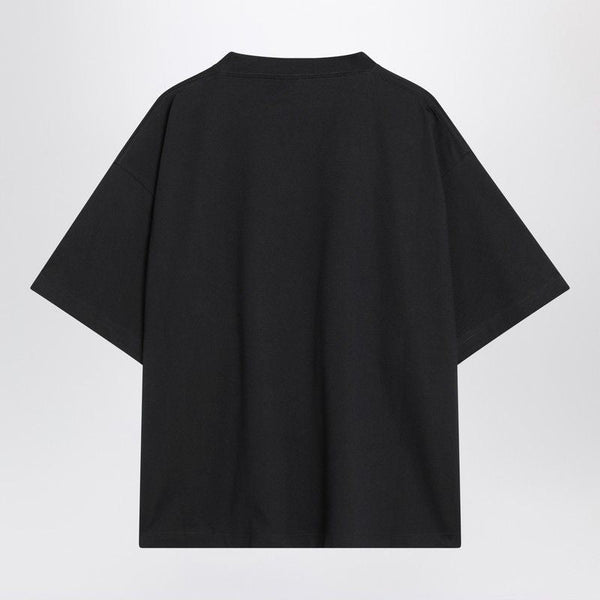 Balenciaga T-Shirts- BALENCIAGA Faded Vintage Mini Fit T-Shirt Casual Everyday Designer Tee