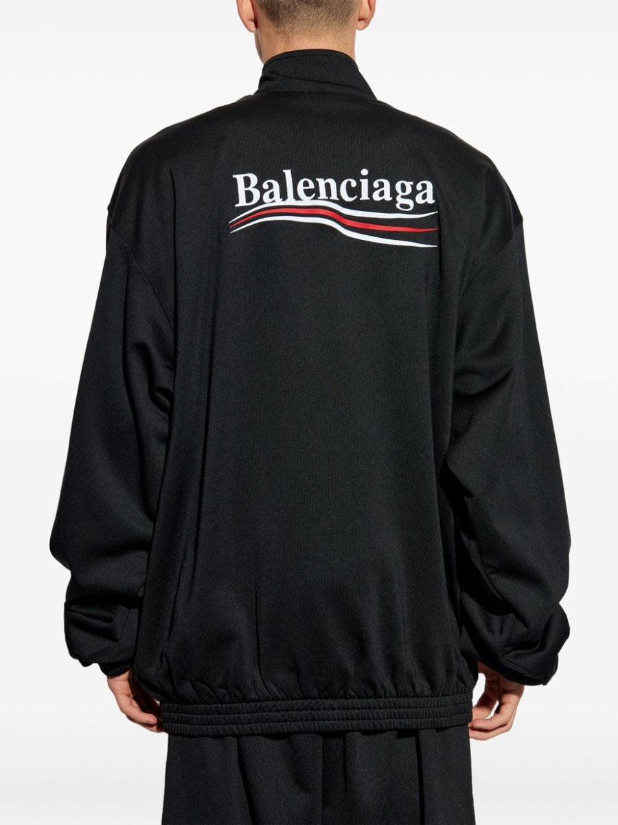 Balenciaga Jackets? BALENCIAGA Political Campaign Zip Hoodie for Men Luxury Designer Outerwear Jacket