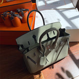  smart tote bag detail view showing craftsmanship 8