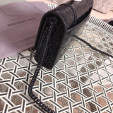 Top view of polished statement women's handbag – women's everyday handbag
