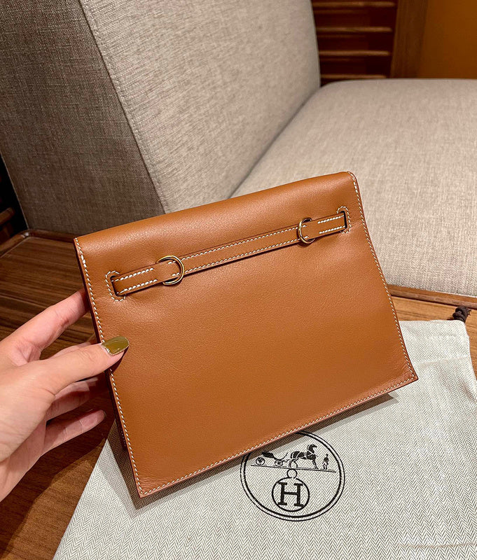 Sculpted bag shown from front angle