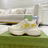 Gucci fresh white-and-black luxury sneakers view 8 streetwear statement look