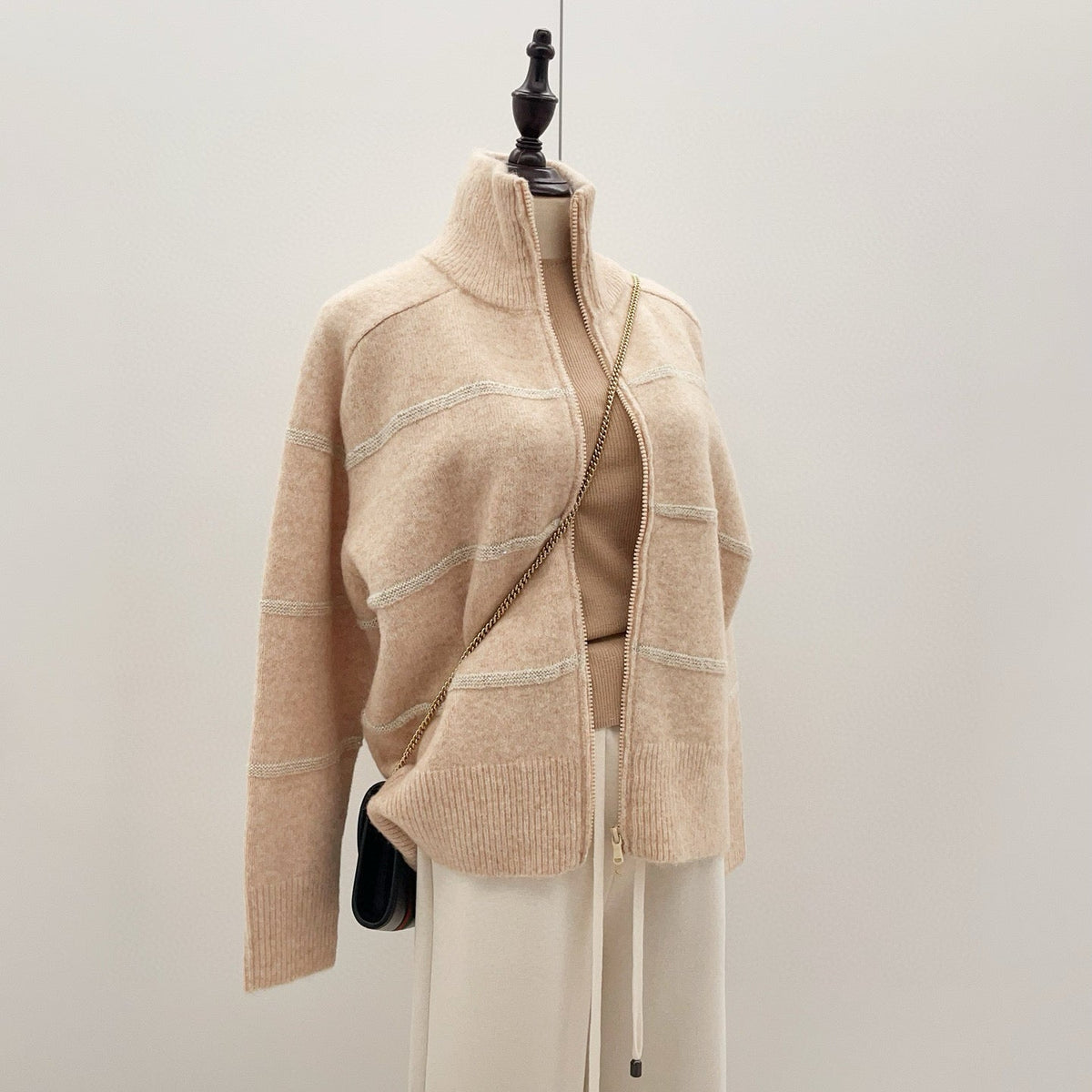 Brunello Cucinelli Zip Cardigan – luxury designer piece at Bellvora