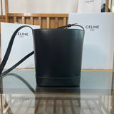 Back view of refined classic women's handbag – women's everyday handbag
