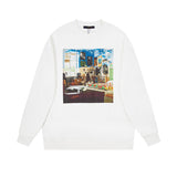 Side profile of Louis Vuitton luxury clothing with streetwear-inspired cut