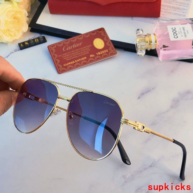 Full view of Cartier unisex sunglasses
