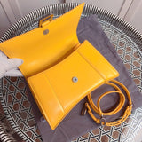 Side profile of everyday-luxe statement women's handbag – women's premium purse