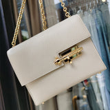  Clean-Lined structured bag carried on shoulder 10