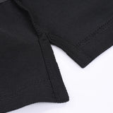 Side profile of Polo cotton polo shirt with monogram-inspired silhouette