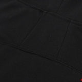 Back view of Rhude luxury clothing with streetwear-inspired cut