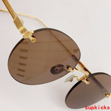Front view of Cartier unisex sunglasses