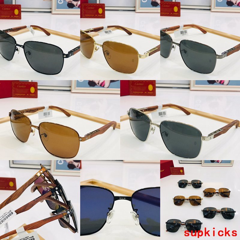 Lifestyle view of Cartier unisex sunglasses