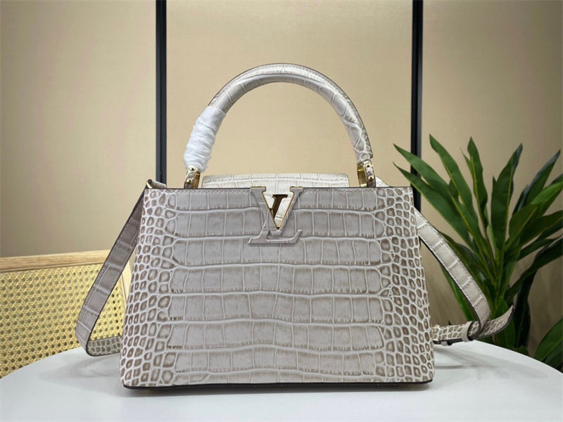 Streamlined crossbody bag carried on shoulder 16