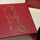 Angled view of Cartier unisex jewelry piece
