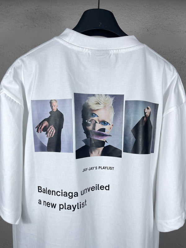 Balenciaga t-shirt lifestyle view — premium authentic designer style