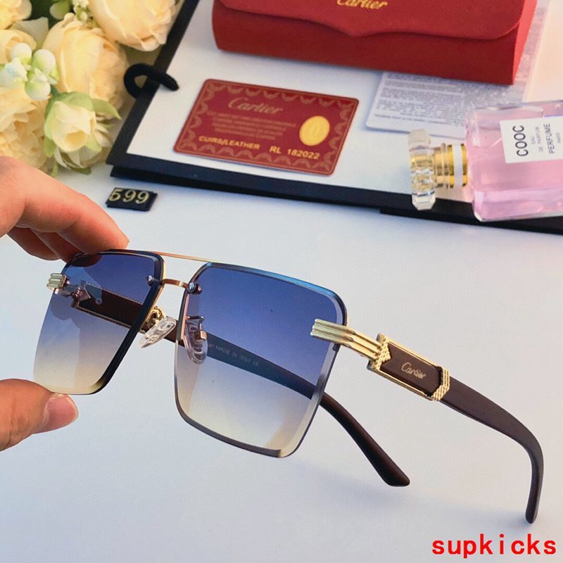 Front view of Cartier unisex sunglasses