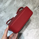 Modern Vegan Leather Handbag - Refined Silhouette | Women's Statement Accessory #806 - hardware and detail close-up (image 5) of designer-inspired handbag