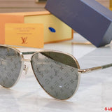 Front view of Louis Vuitton unisex sunglasses