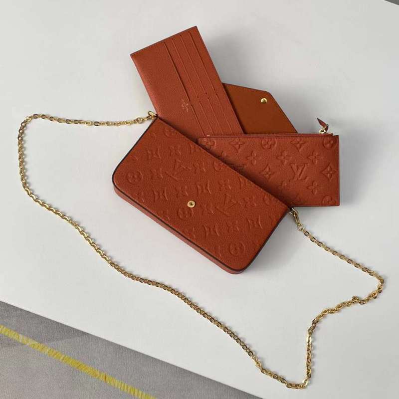 Back view of classic sleek women's handbag – women's premium purse