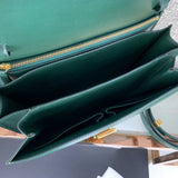 Top view of premium refined women's handbag – women's premium purse