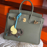 Close-up detail of considered bag design