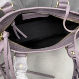 Zivas Charm Classic Sensibility Statement Handbag (Signature Shape & Finish) – Detail View
