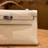  Classic crossbody bag carried on shoulder