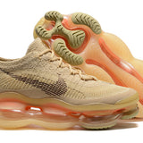 Nike stone beige luxury sneakers view 4 padded collar comfort