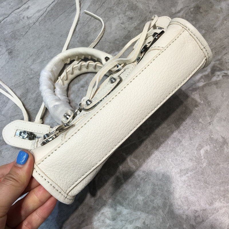 Refined Vegan Leather Handbag - Understated Luxury Look | Women's Fashion Handbag #689 - styled full view (image 7) of designer-inspired handbag