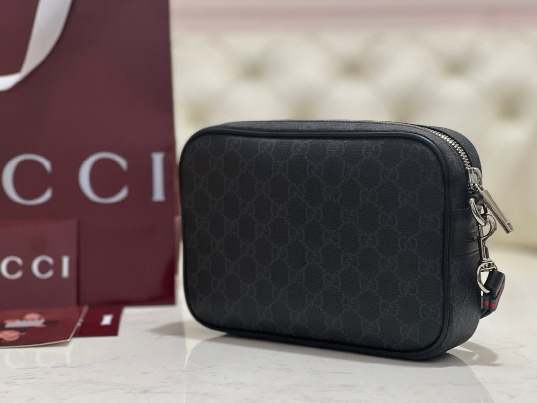 Gucci Pouch detail shot – designer craftsmanship and quality