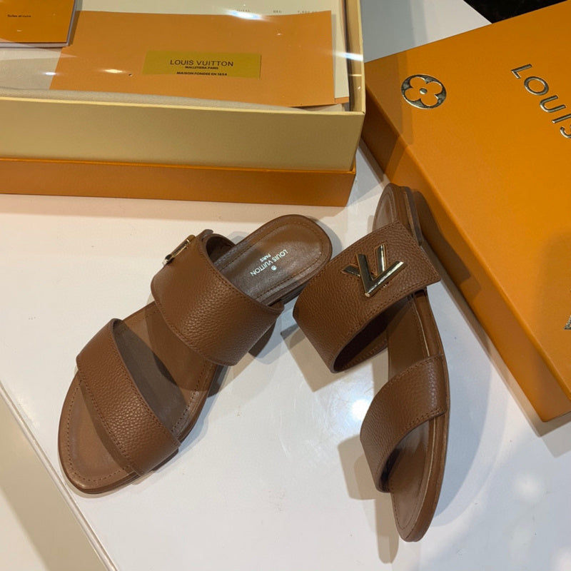 Louis Vuitton luxury shoes close-up — premium authentic designer style