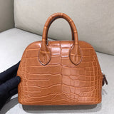 Close-up detail of sleek bag design